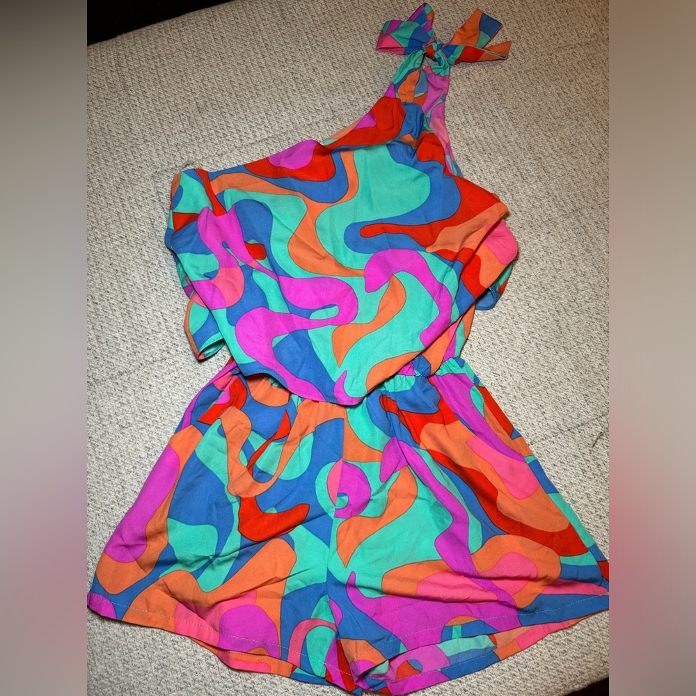 Carnival Color Romper (Multi Color)